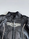 Triumph Motorcycles Vintage Armored Leather Moto Racing Jacket /Heavily Paded (S/M)