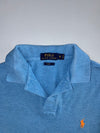 Polo Ralph Lauren Sky Blue Slim Fit Polo – Orange Pony (XS)