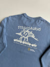 National Geographic Light Blue Crewneck Sweatshirt – Sleeve Patch (S)