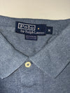 Polo Ralph Lauren Classic Pony Logo Blue Piqué Polo Shirt (XL)