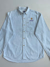 Vintage Lee Sport Light Wash Vikings Denim Shirt (M)