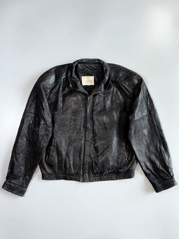 Georgetowm Premium Original Leather Jacket (2XL)