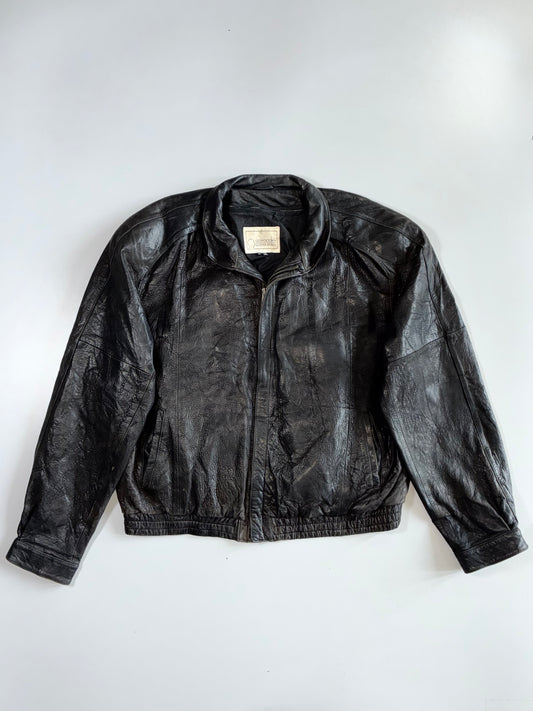 Georgetowm Premium Original Leather Jacket (2XL)