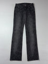 Armani Jeans AJ Washed Black Straight Leg Denim Jeans (W:29) (L:43)