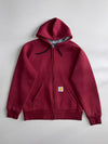 Carhartt | Maroon Zip-Up Hoodie (M/L)