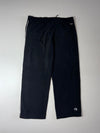 Nike Fit Dry Black Track Pants – White Piping (W:42) (L:42)