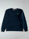 Nike Swoosh Crewneck Sweatshirt – Black (M)