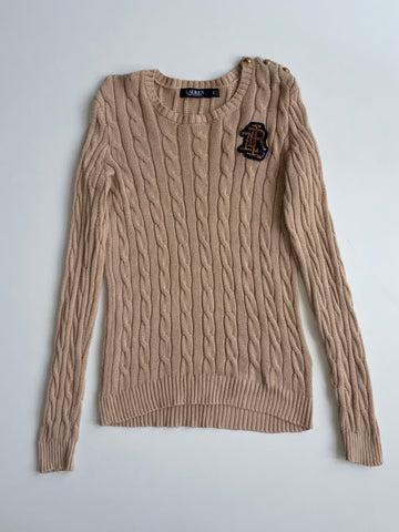 Lauren RL Beige Sweater woman’s  (XS)