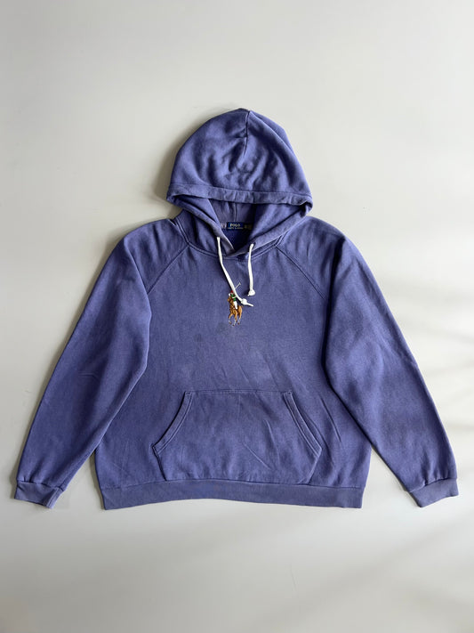 Polo Ralph Lauren Big Pony Hoodie Faded Purple (2XL)