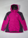 Columbia Omni-Tech Magenta Hooded Jacket women | (L)