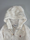 Fila Cream Sherpa Zip Hoodie (S)
