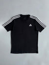 Adidas | 3-Stripe Tee Black | (M)