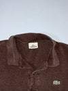 Lacoste Long Sleeve Polo Shirt Brown (M)