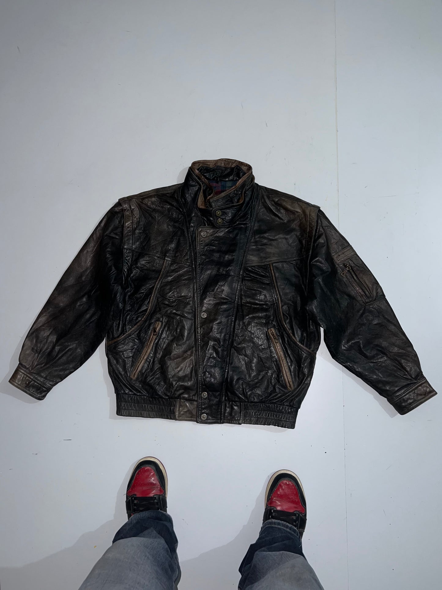 *Detachable Arms Super Premium Original Leather (XL)