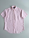 Ralph Lauren Pink Linen Short Sleeve Button-Down Shirt Classic Fit – (2XL)