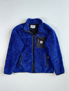 Carhartt WIP Royal Blue Sherpa Fleece Jacket – Nylon Pocket (M)