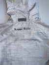 Kappa | Italia Hooded Shell Jacket | Grey Marl/Teal | (L)