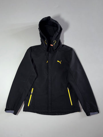 Y2K Puma Cell Black Hooded Windbreaker – Women’s (M)