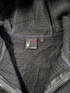 Spyder Black Knit Fleece Zip Hoodie (M)