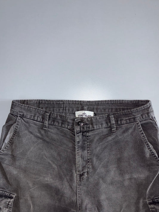 Stone Island | Cargo Jogger Pants | Washed Grey (W:36|L:39)