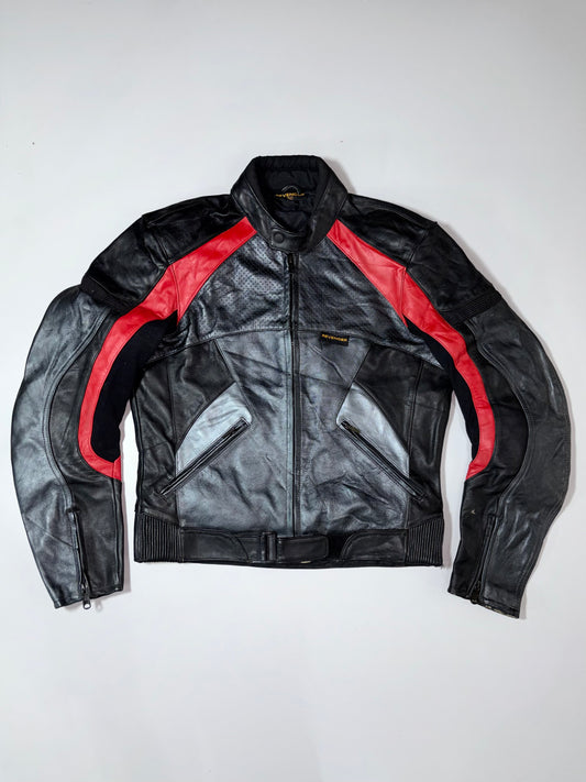Vintage Revenger 50’s Pure Leather Moto Racing Jacket (Paded)(M)
