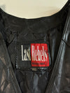 Vintage Last Rebels Black Leather Biker Vest (XL)