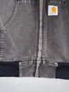 Carhartt Faded Grey Hooded Work Jacket (XL/2XL)