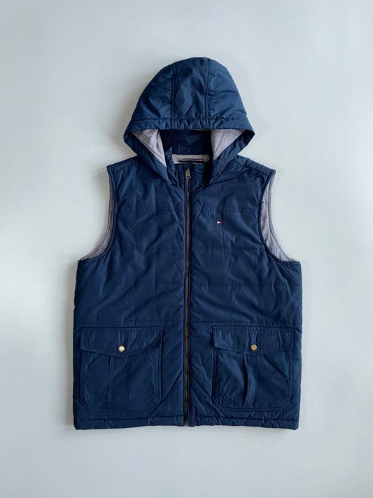 Tommy Hilfiger Hooded Puffer Vest (L)