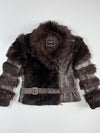 Toni Shearling Leather & Fur Jacket (M)