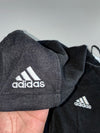 Adidas Classic 3-Stripe Full-Zip Fleece Embroidered Hoodie (M)