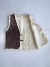 ZPremium Original Pure Suede Leather Vest (M)