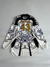 Pub Riders Vintage Motocross Racing Jersey – Black/White (L)