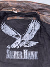 Vintage Brown Pure Leather Motorcycle Heavy Jacket (XL)