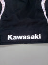 Kawasaki Racing Motorcycle Jacket  Black & Neon Green Padded Biker Jacket (XL)