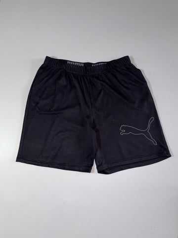 Puma Big Cat Logo Black Shorts (W:37) (L:21)