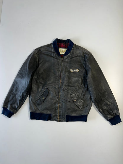 ZGuess Authentic Original Leather Jacket (RARE) (L)