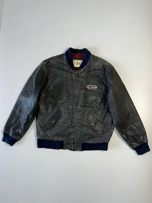 ZGuess Authentic Original Leather Jacket (RARE) (L)