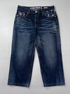 Big Train Dragon Brocade Baggy Jeans (W:38) (L:39)