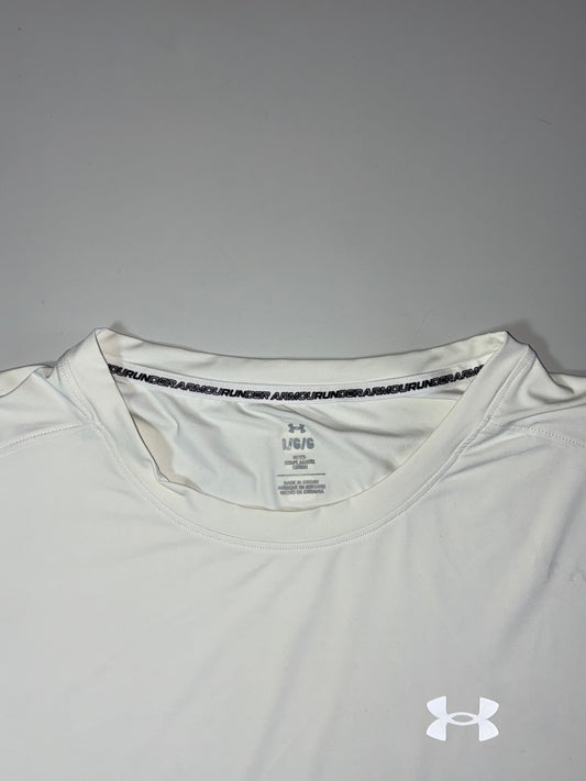 Under Armour HeatGear Performance T-Shirt White (XL)