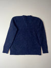 Polo Ralph Lauren Heather Navy V-Neck Knit Sweater (XS)