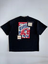 Evisu Embroidered Seagull Logo Tee  Black (XL)