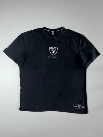 Las Vegas Raiders NFL Primark Graphic T-Shirt Black Size  (2XL)