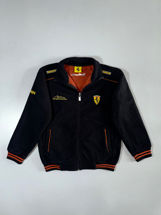 Vintage Ferrari x Michael Schumacher F1 Fleece Jacket Bridgestone Edition (M/L)