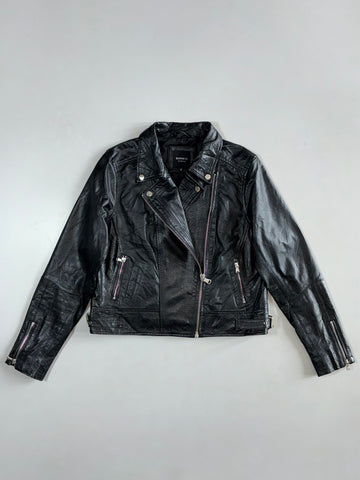 Barneys Premium Original Leather Jacket Womens (S/M)