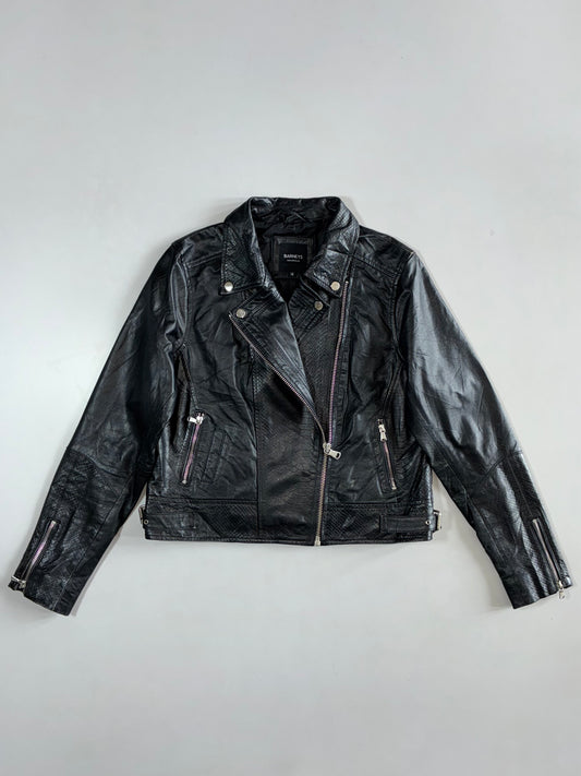 Barneys Premium Original Leather Jacket Womens (S/M)