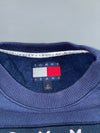 Tommy Jeans Flag Crewneck Sweatshirt | Navy Blue | Big Logo(M)