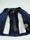 Vintage Dainese Touring Navy Cargo Motorcycle Jacket – Multi-Pocket, Reflective Stripe (PADDED) (XL)