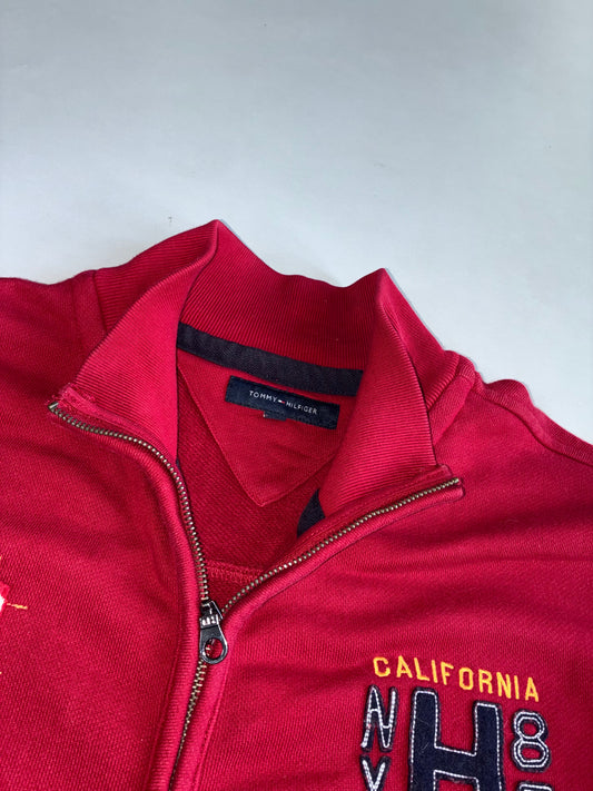 Tommy Hilfiger California NYHS85 Track Jacket – Maroon (XL)