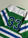 Vintage Monsport Mesh Hockey Jersey – Green/White/Blue (Adult) (3XL/4XL)