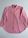 Ralph Lauren Pinstripe Oxford Shirt Red (3XL/4XL)